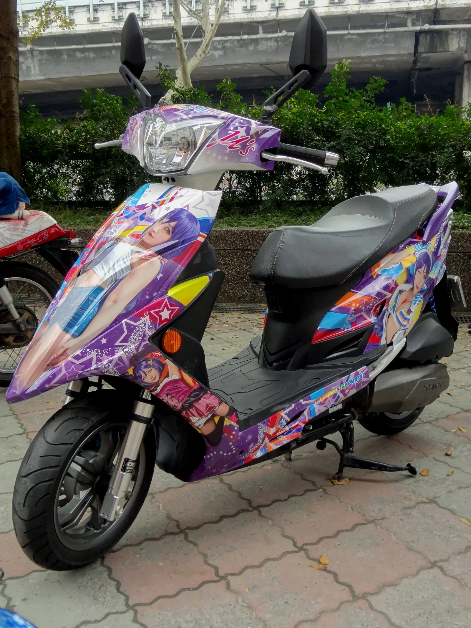 Kymco itansha of Nozomi Tojo at CWT48 20180304a