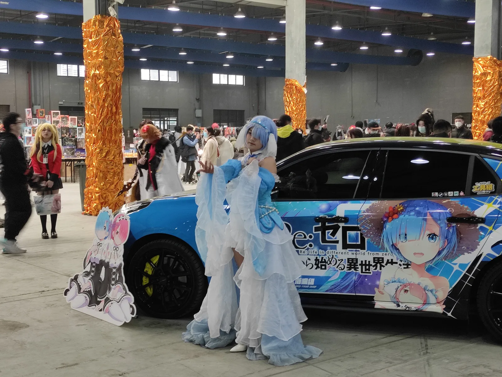 Rem cosplay and itasha (CS2023)