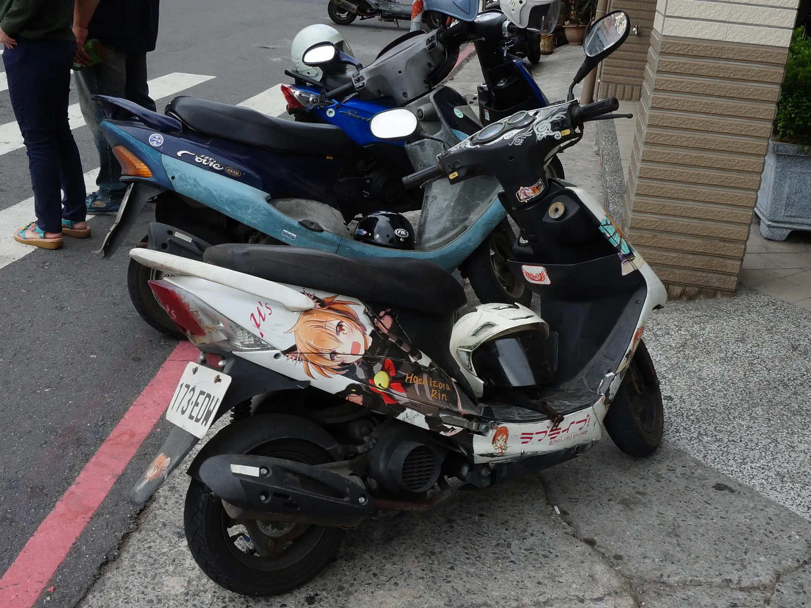 Kymco itansha of Rin Hoshizora 173-EDW 20190309b