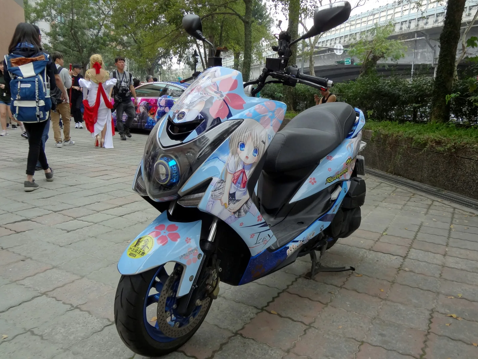 Yamaha itansha of Kudryavka Noumi, Little Busters! at CWT48 20180303a