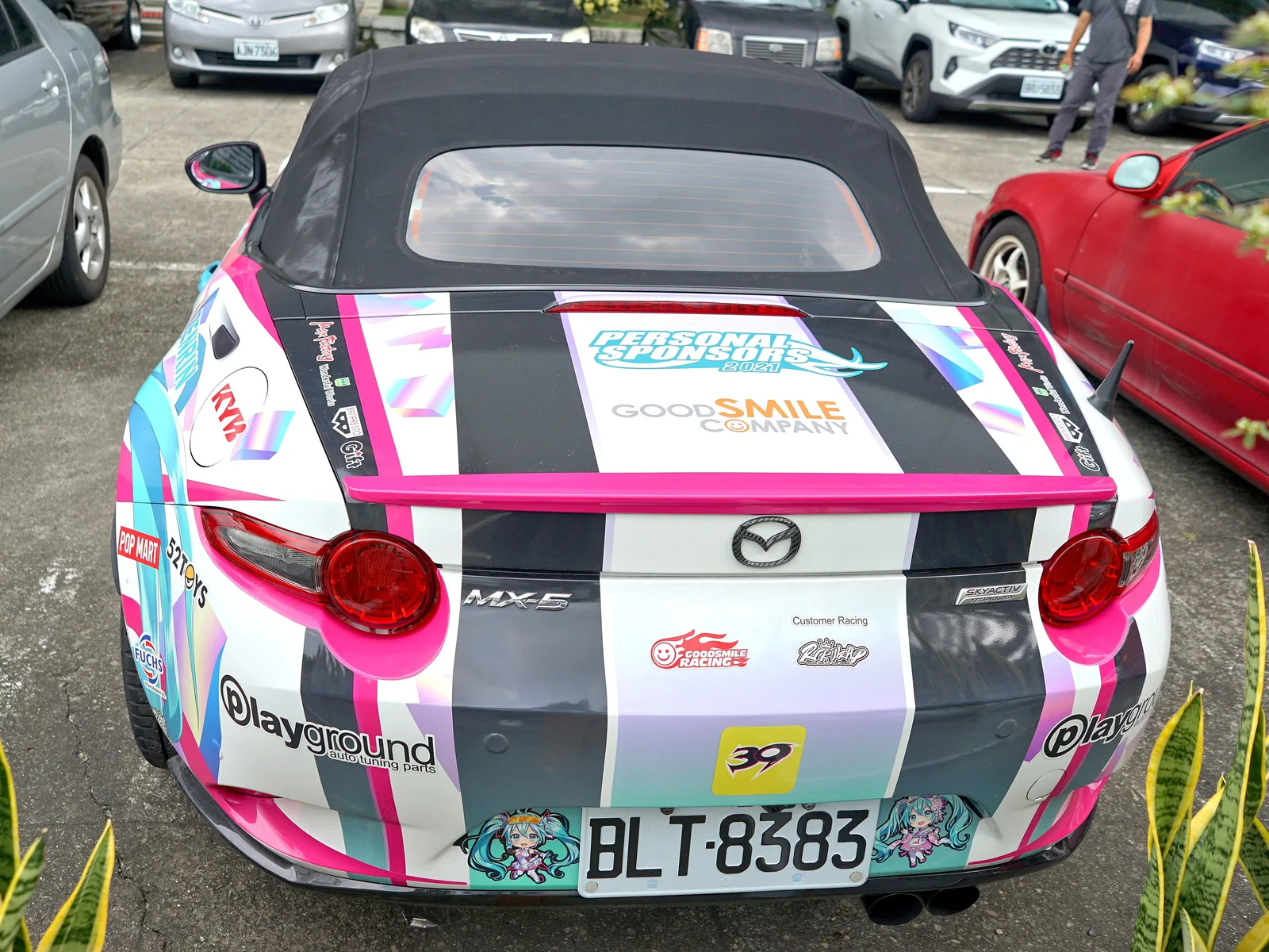 Hatsune Miku itasha BLT-8383 end at Hall 1, WTC Taichung 20230827