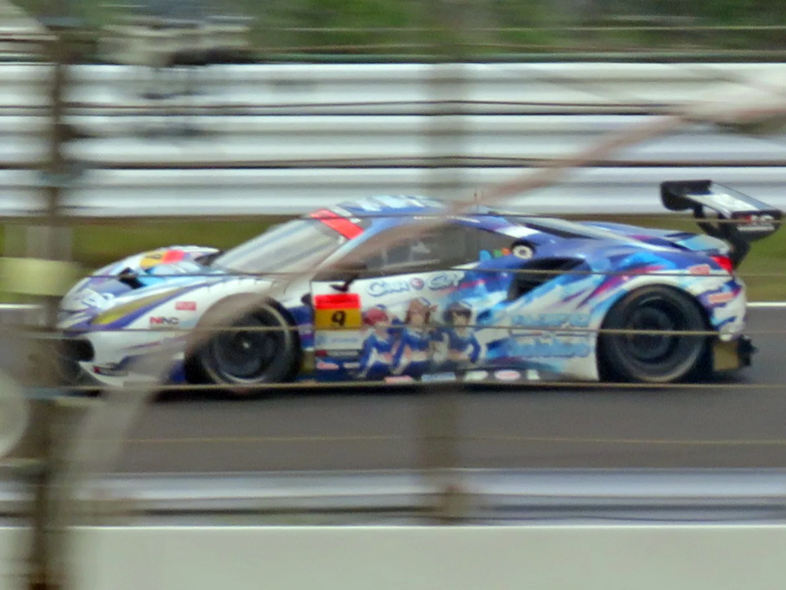 No.9 PACIFIC hololive NAC Ferrari at 2022 Fujimaki Group Suzuka GT 450km (17)