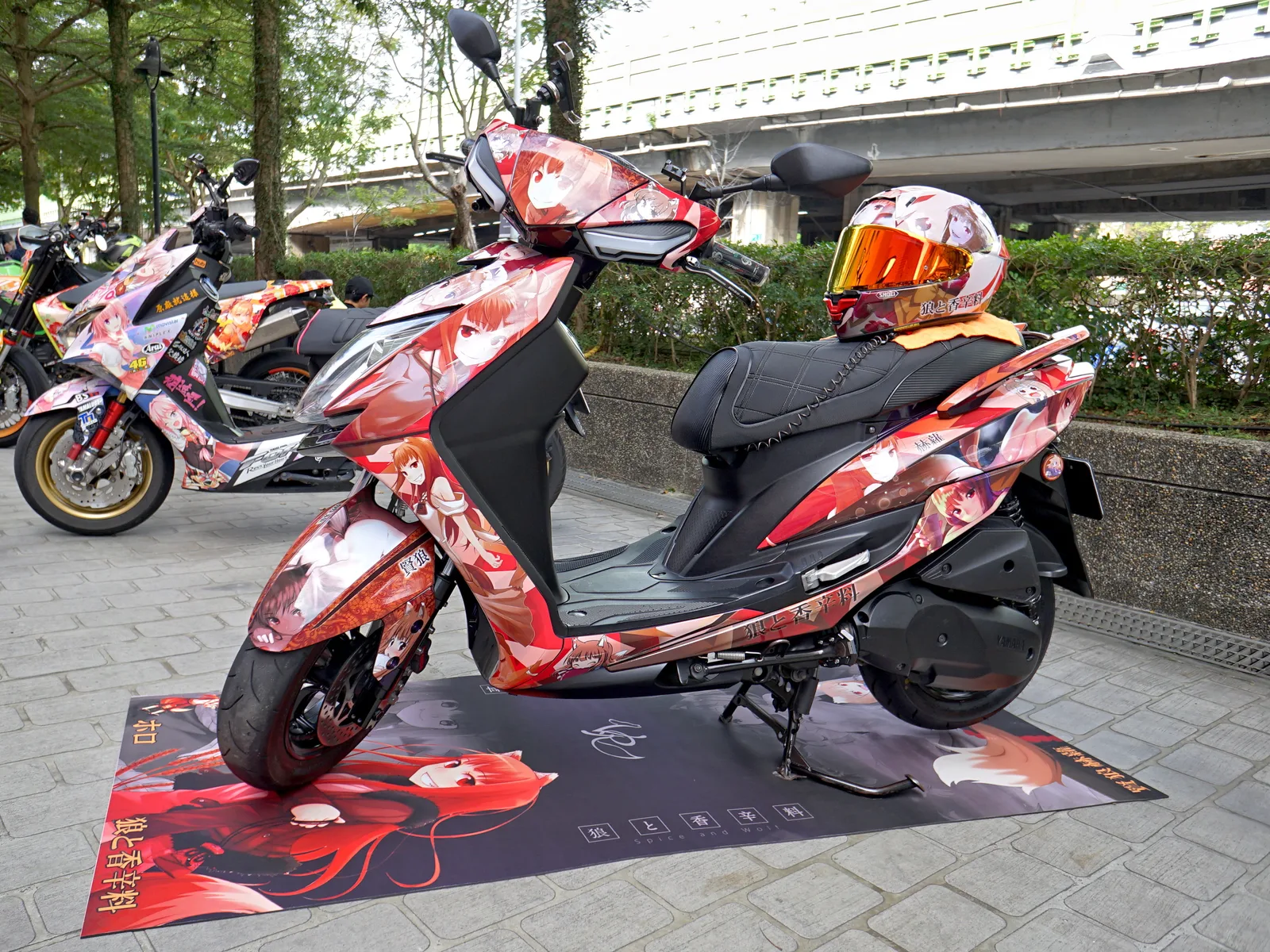 Horo itansha left side and Horo helmet 20231209a