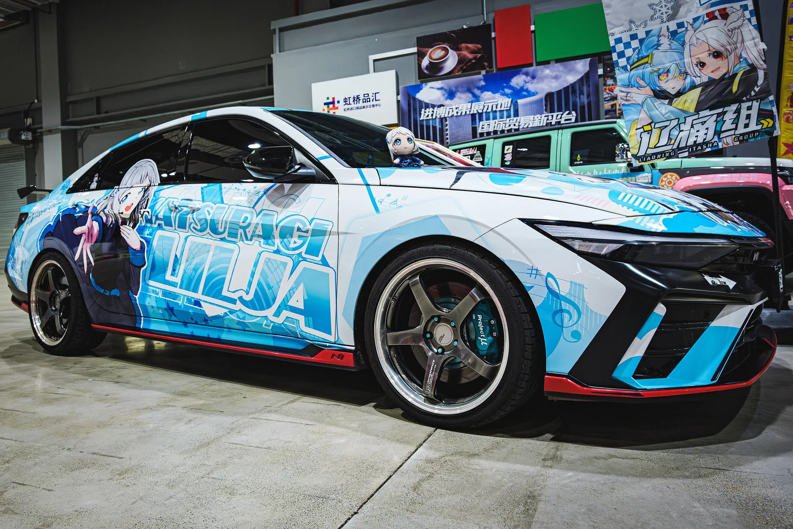 Katsuragi Riiriya itasha at IFE01 20251007124447
