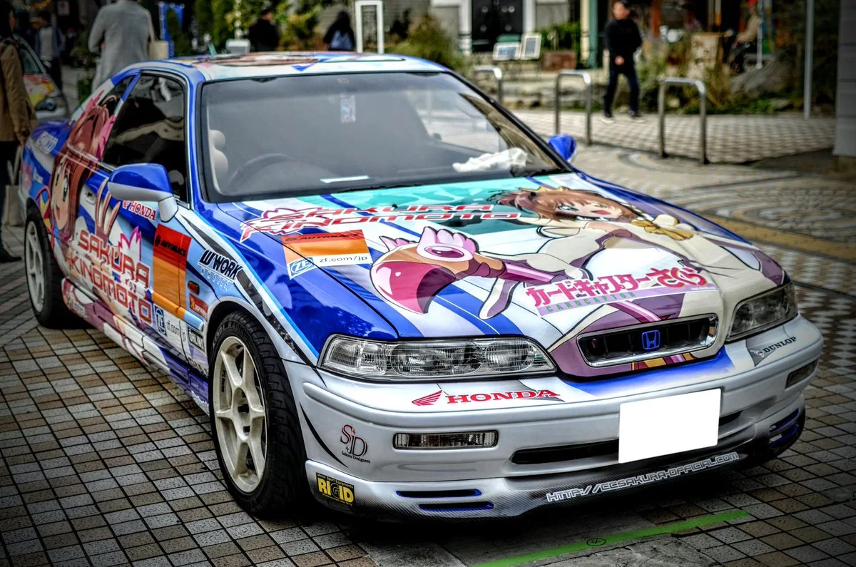 Sakura Kinomoto's Honda itasha 20181118
