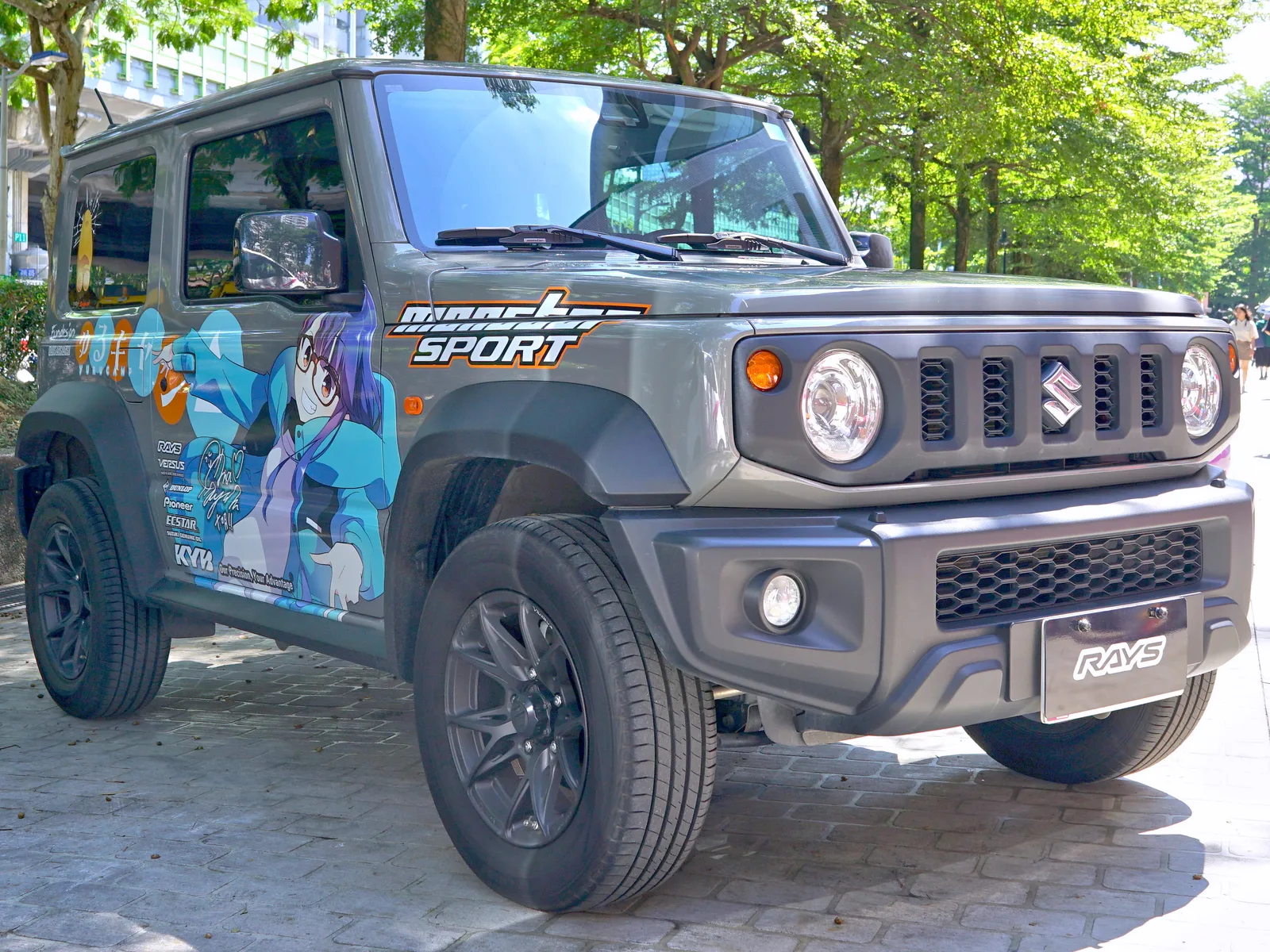 Chiaki Ōgaki itasha right side 20240811b