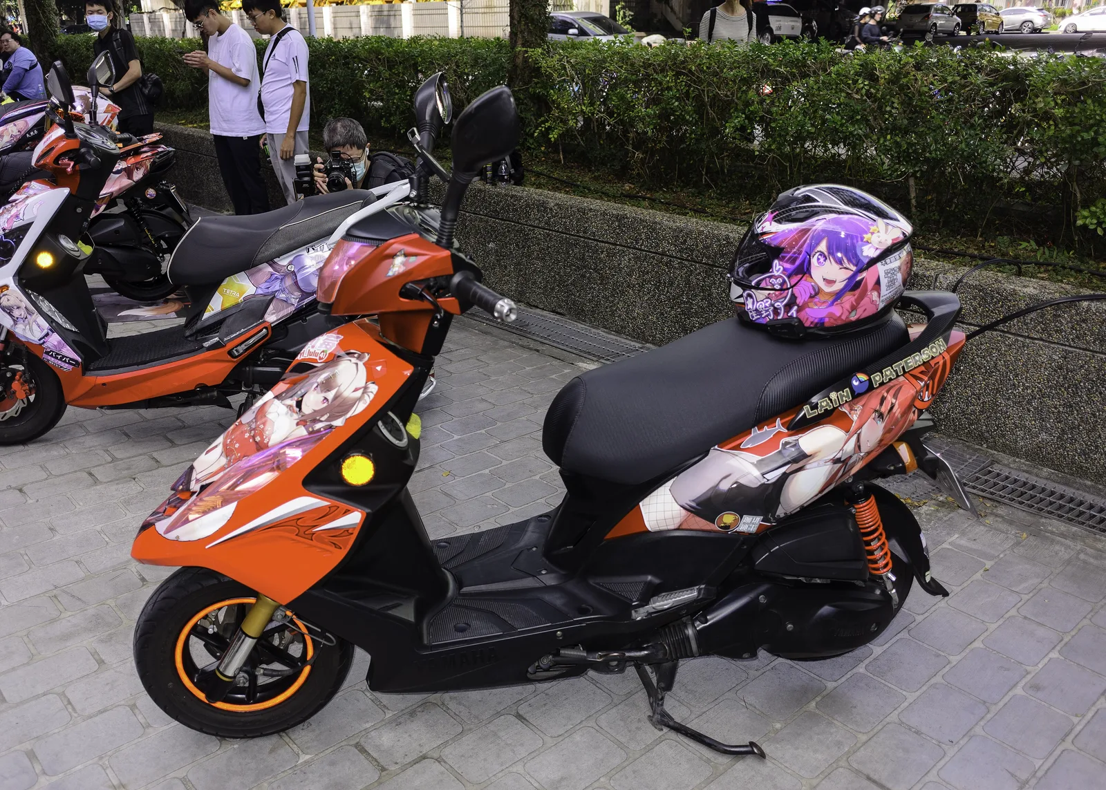Beryl Vtype × Lain Paterson itansha and Ai Hoshino helmet 20231209