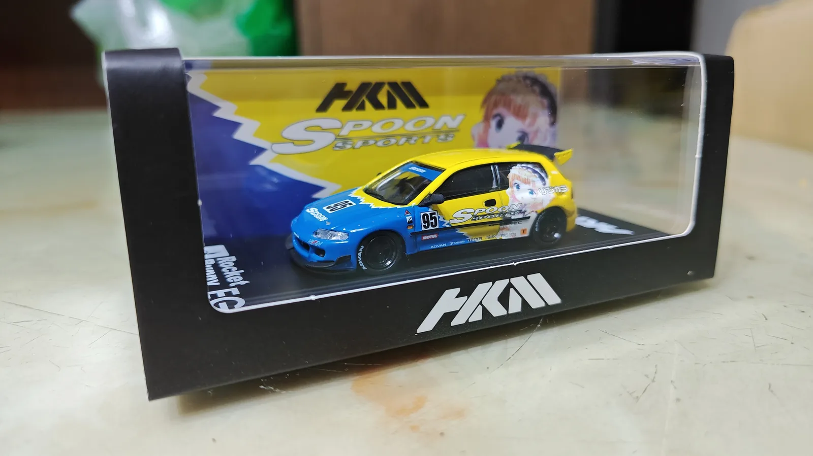 HKM 1-64 Honda Civic Rocket Bunny EG6