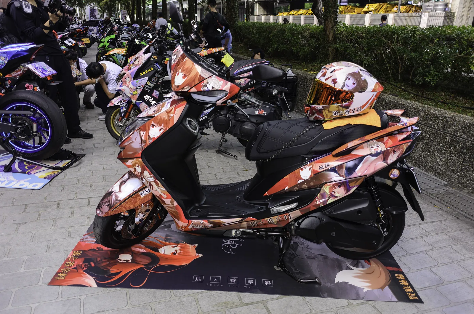 Horo itansha left side and Horo helmet 20231209c