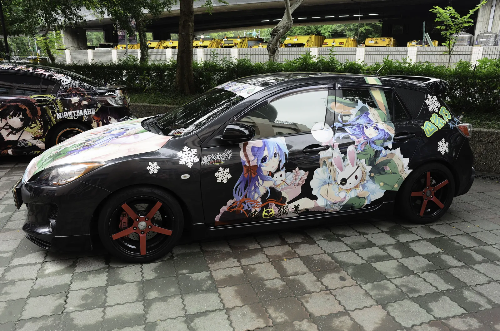 Yoshino's itasha, Date A Live 20181208f