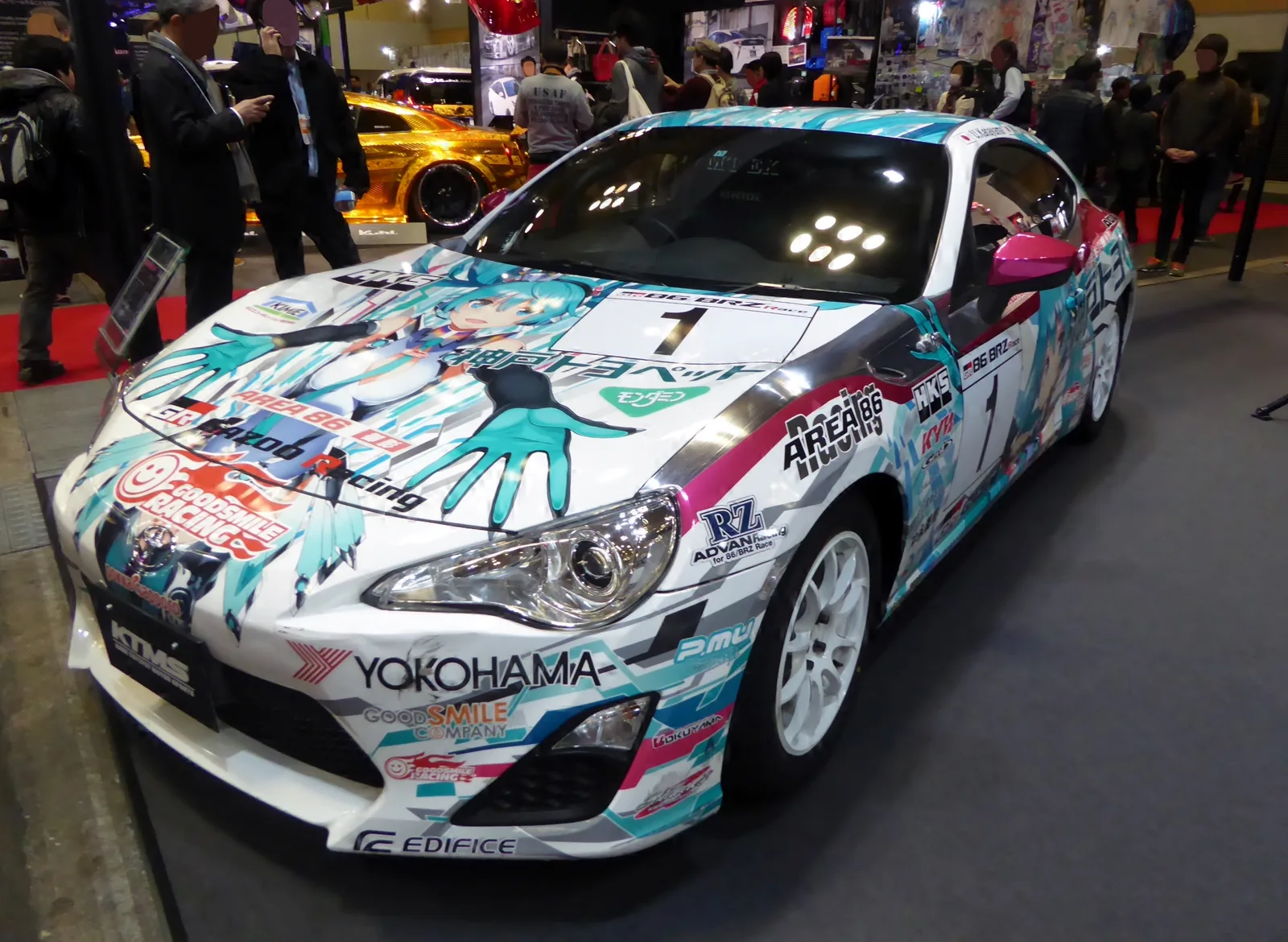 Osaka Auto Messe 2016 (92) - No.1 GSR HATSUNEMIKU KOBE TOYOPET 86
