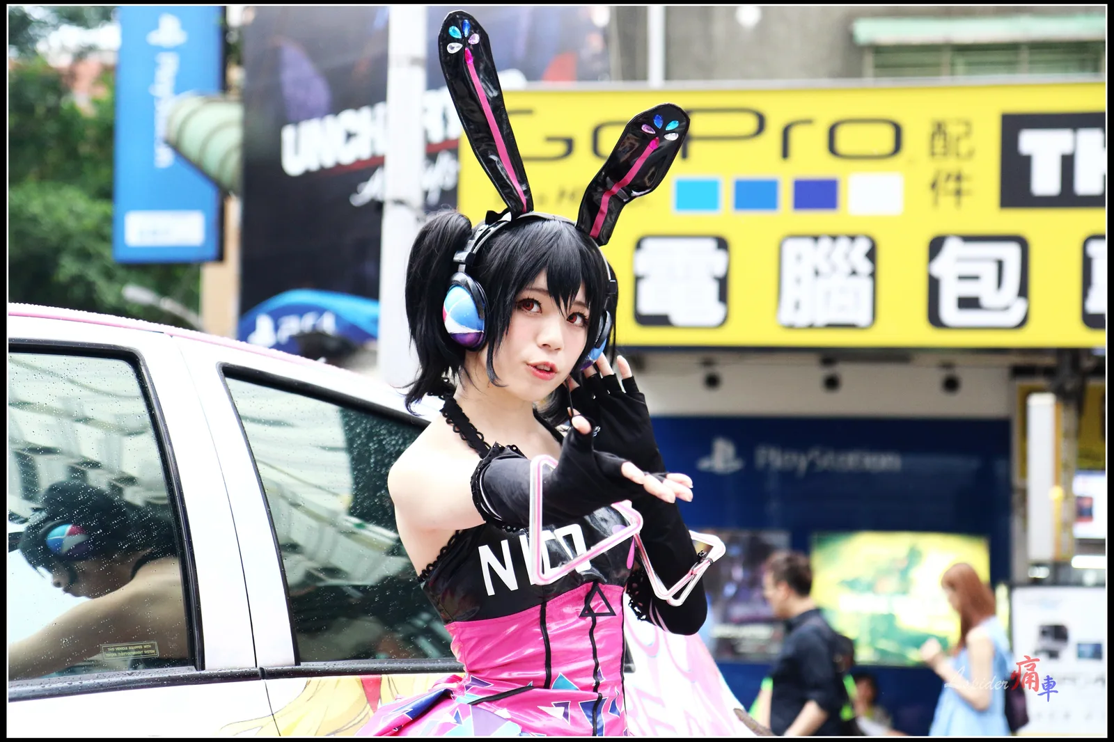 Love Live! itasha and Nico Yazawa cosplayer at Syntrend Creative Park 20160717c