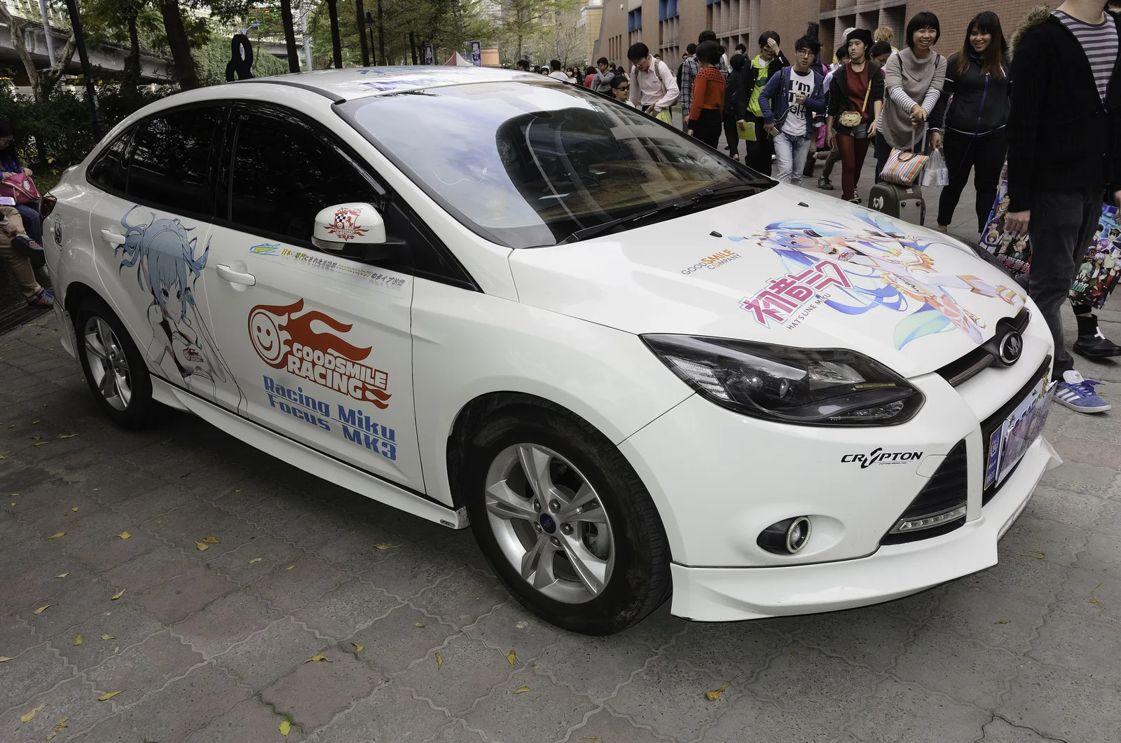 Hatsune Miku itasha, Goodsmile Racing at CWT45 20170205a