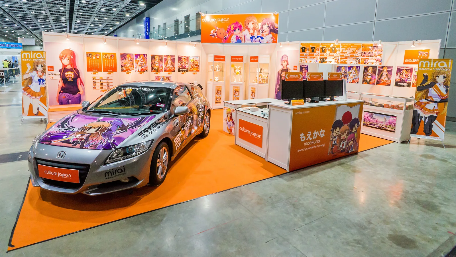 Culture Japan booth at Comic Fiesta 20121226