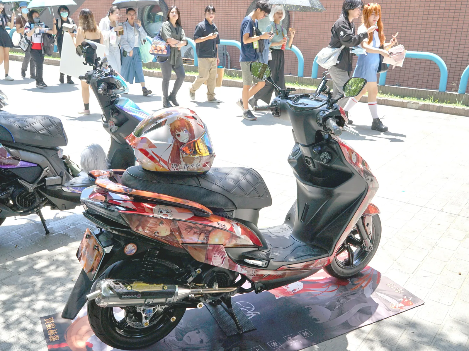 Horo itansha right side, Horo helmet and Asuka 20240811a
