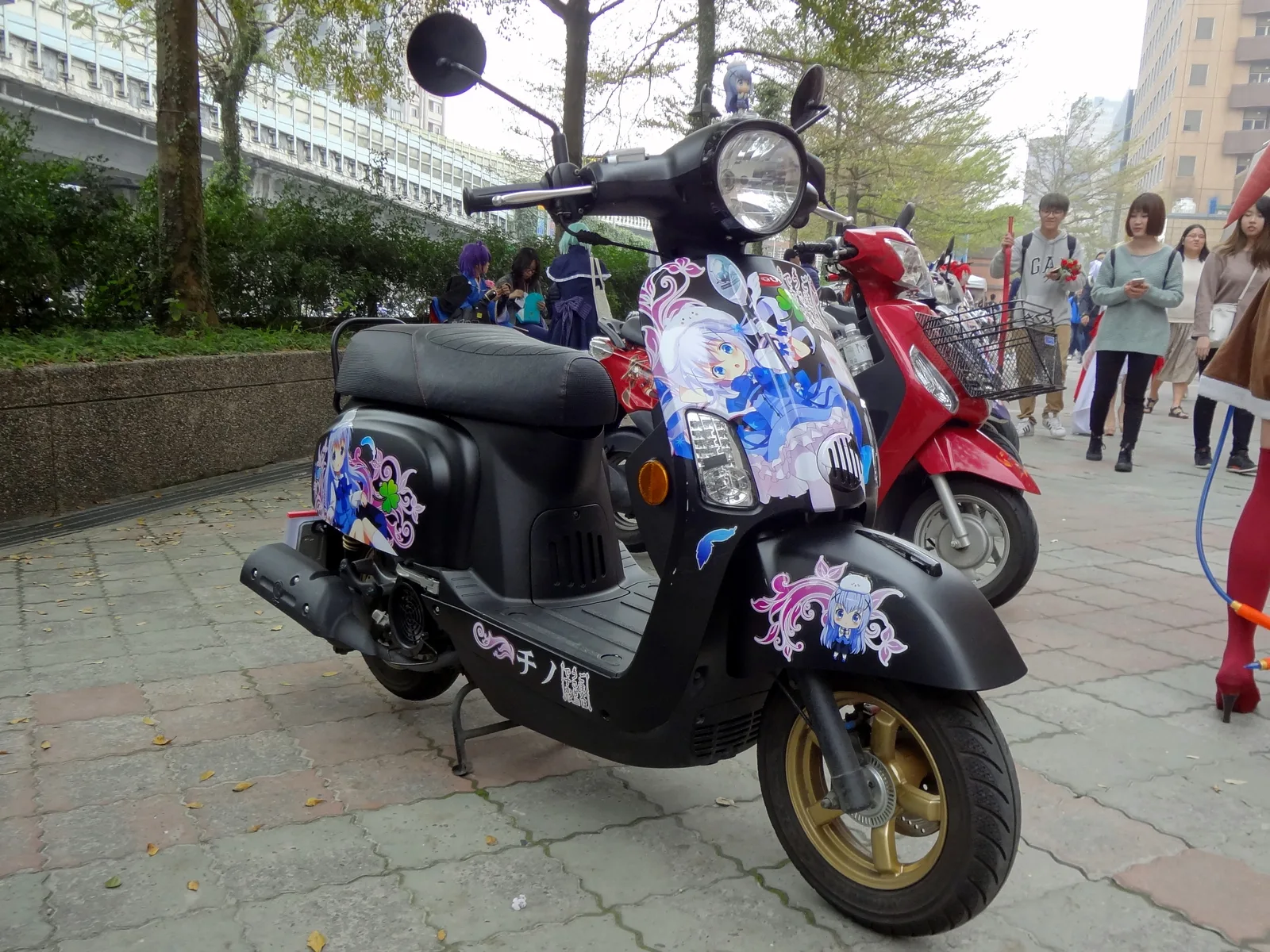 PGO itansha of Chino Kafū, GochiUsa at CWT48 20180303b