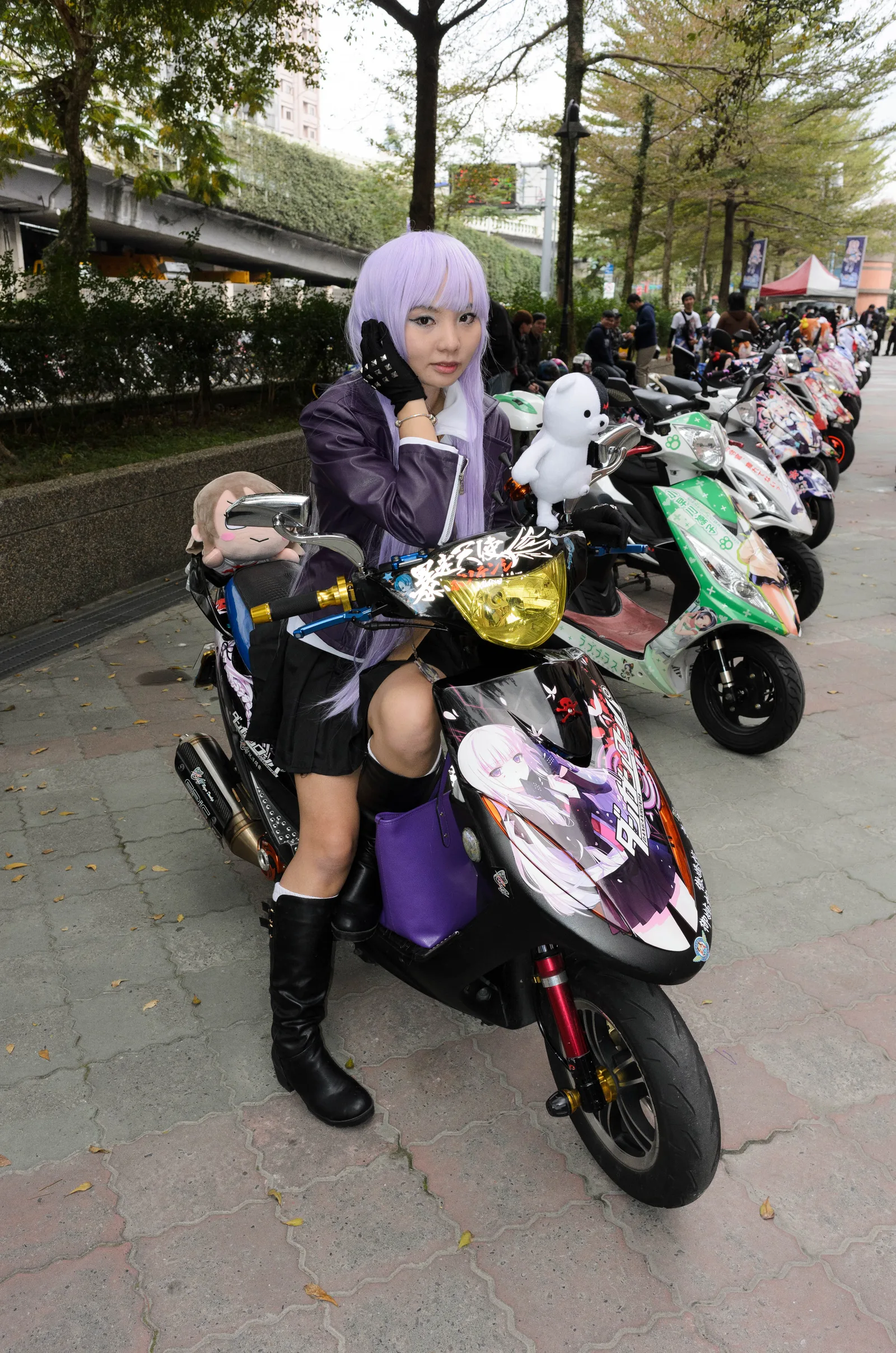 Cosplay of Kyoko Kirigiri from Danganronpa at Comic World Taiwan 45, Day 2 (34545930811)