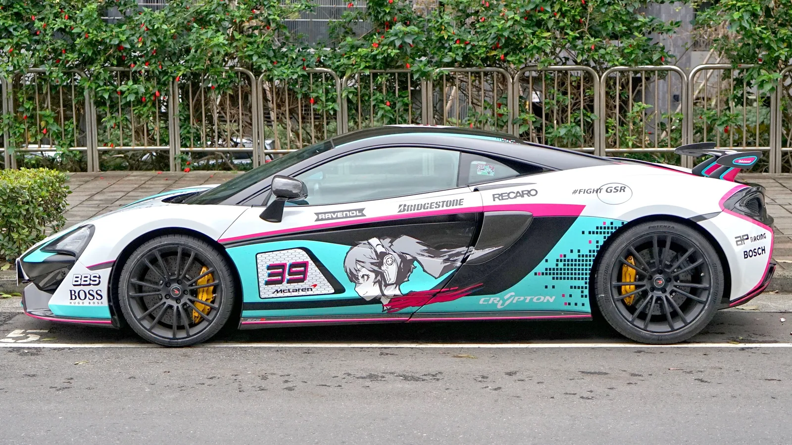 Hatsune Miku itasha BQD-5705 left side 20250207