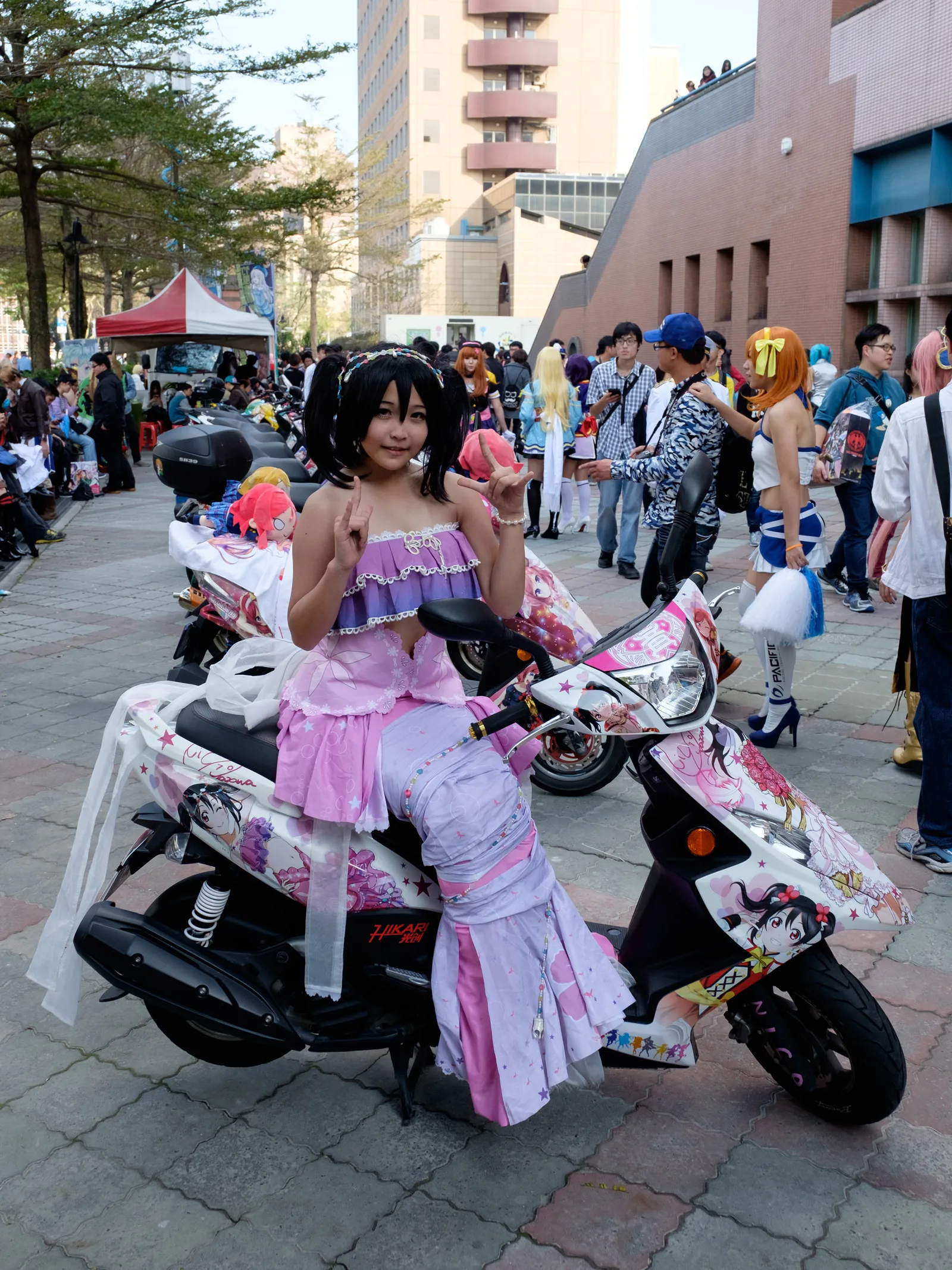 Cosplayer of Nico Yazawa, Love Live! with Itansha at CWT42 20160213