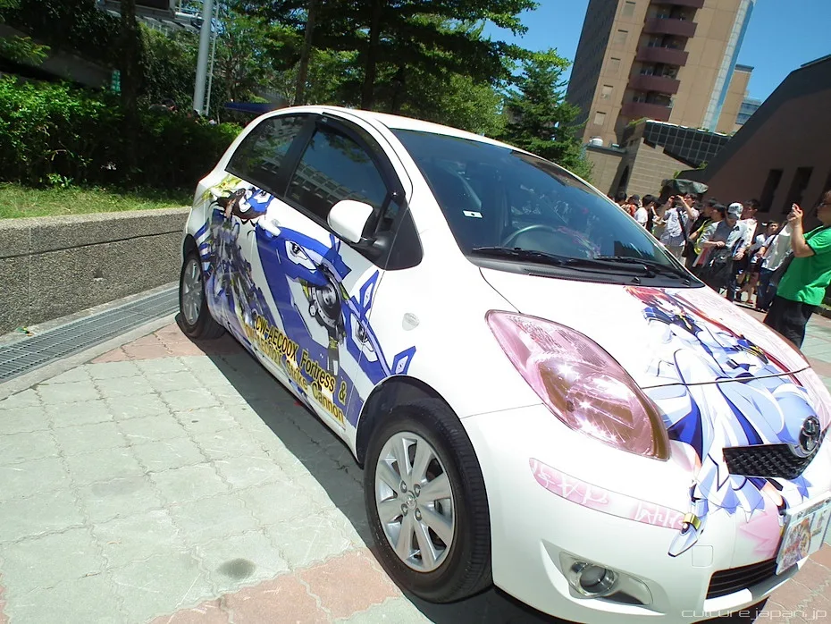 FF20 Magical Girl Lyrical Nanoha itasha 20120728 2