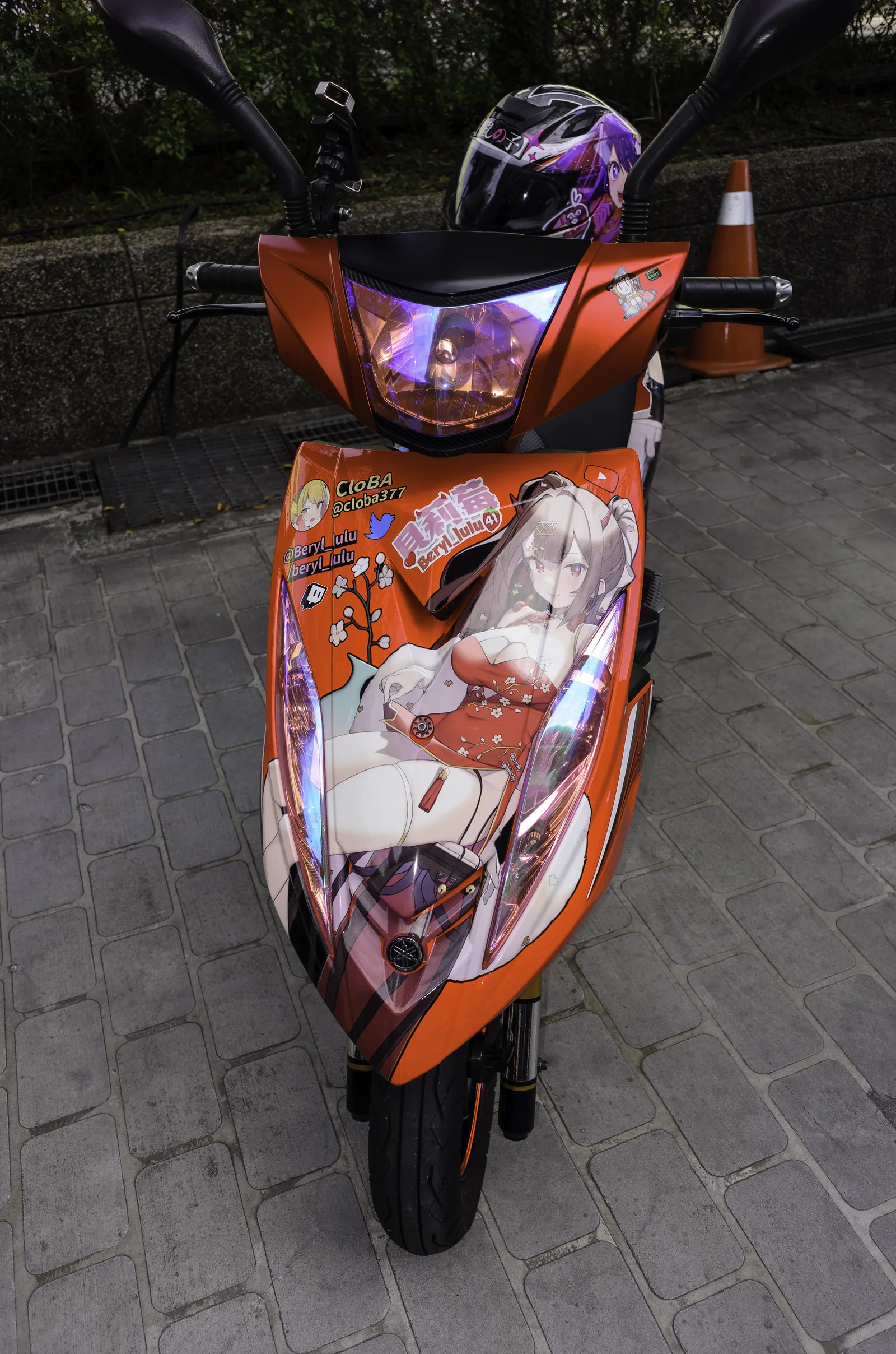 Beryl Vtype itansha head and Ai Hoshino helmet 20231209