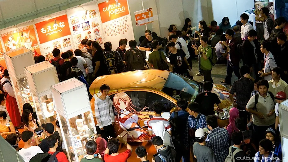 Culture Japan booth at Anime Festival Asia Indonesia 20120912