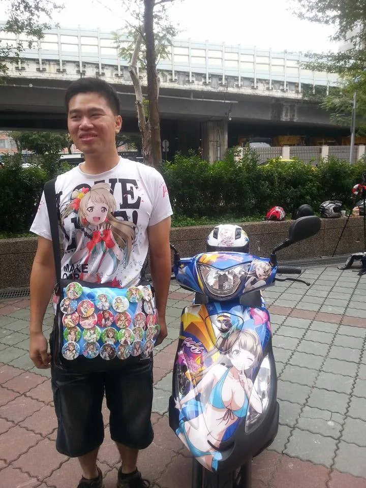 Photo d'un japonais en akiba style