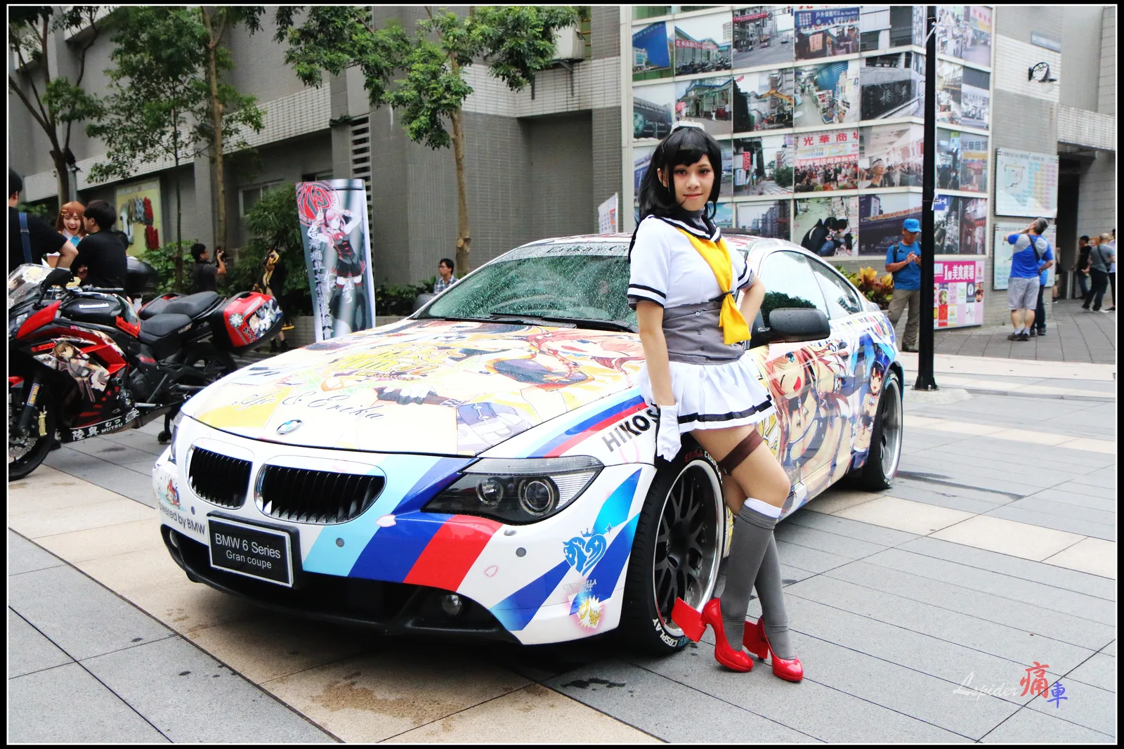 Kantai Collection itasha left side and Akane at Syntrend Creative Park 20160717a