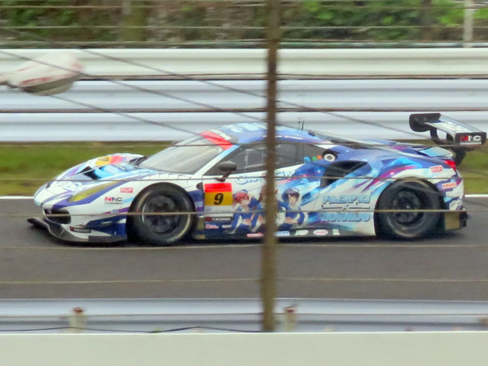 No.9 PACIFIC hololive NAC Ferrari at 2022 Fujimaki Group Suzuka GT 450km (14)