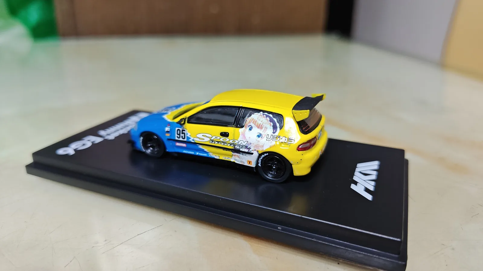 HKM 1-64 Honda Civic Rocket Bunny EG6 (2)