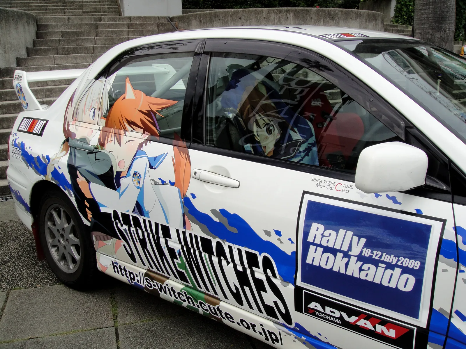 Strike Witches itasha right side 20090726