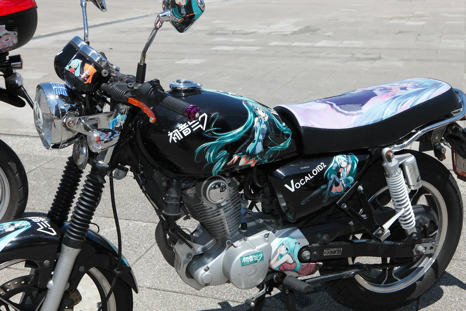 SYM Wolf 125 itansha of Hatsune Miku 20120819