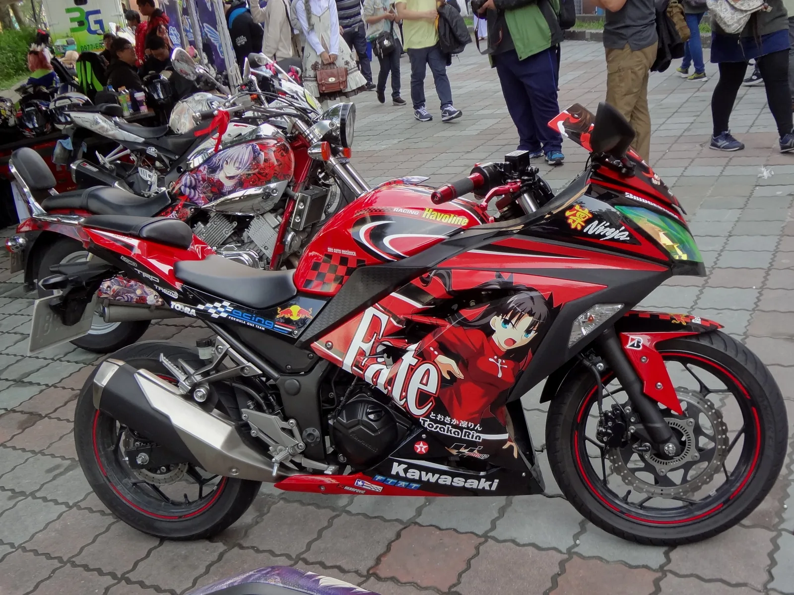 Kawasaki itansha of Rin Tohsaka 20171210b