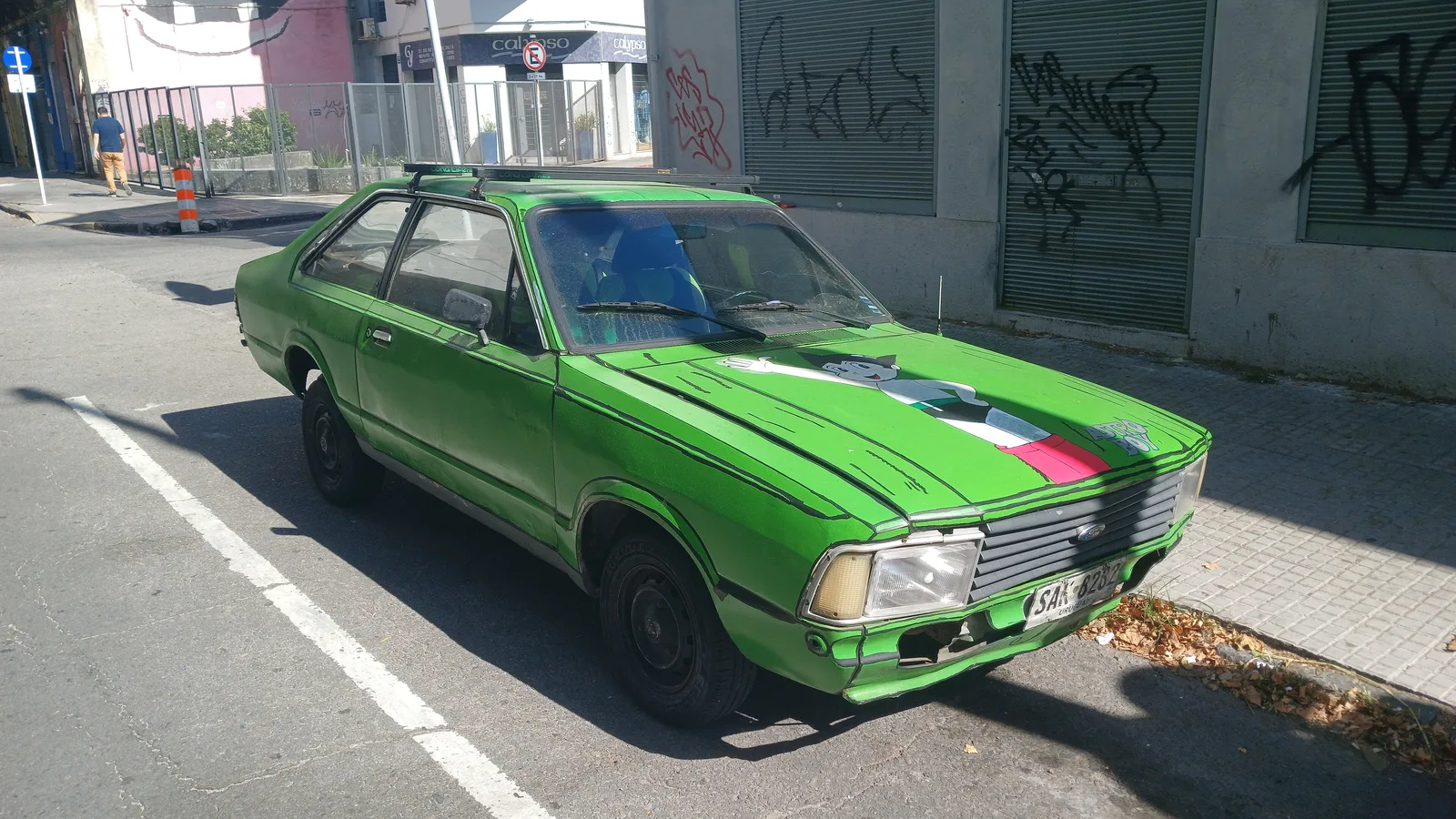 Ford Corcel II de Astro Boy en Montevideo