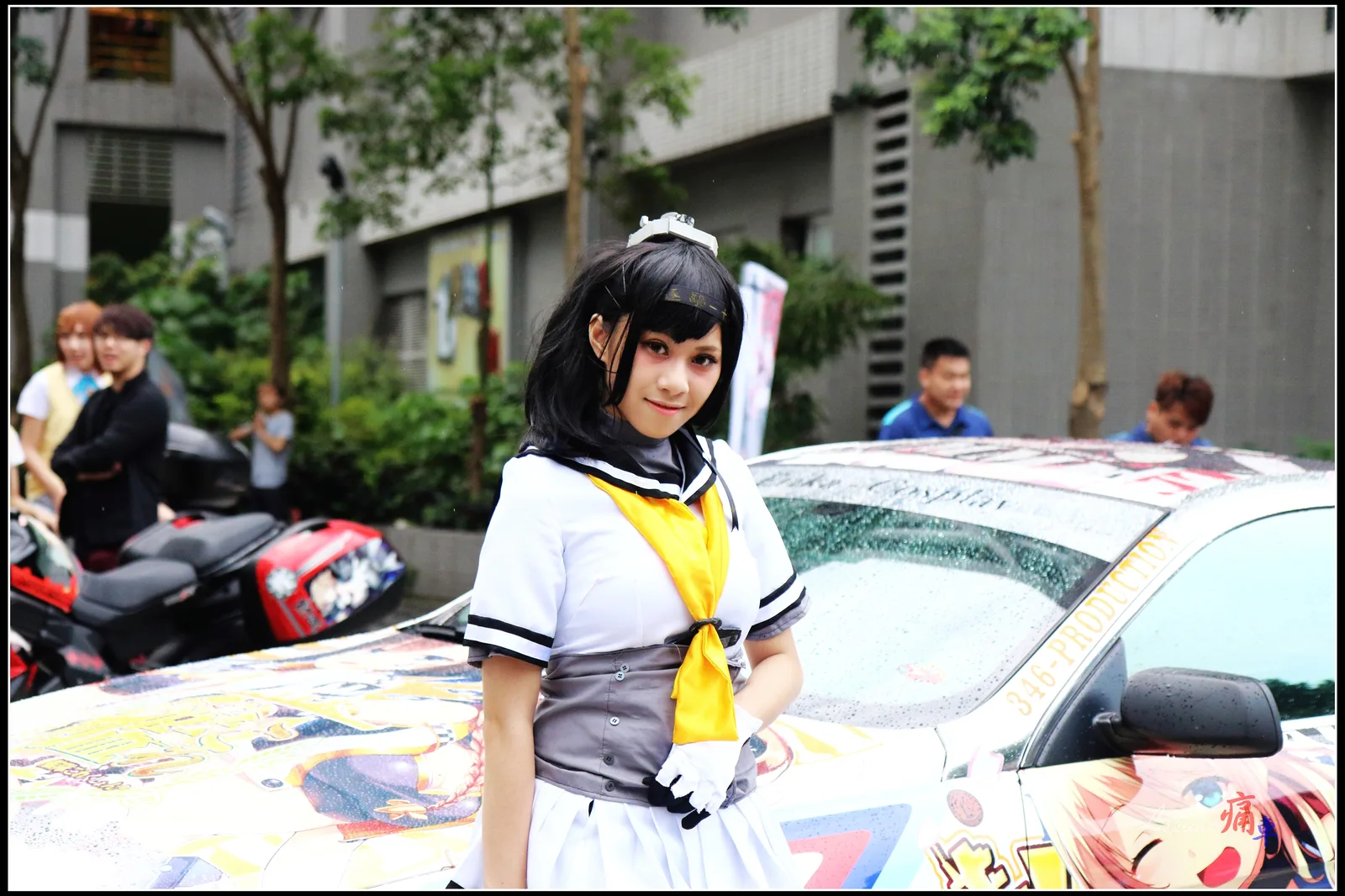 Kantai Collection itasha left side and Akane at Syntrend Creative Park 20160717b