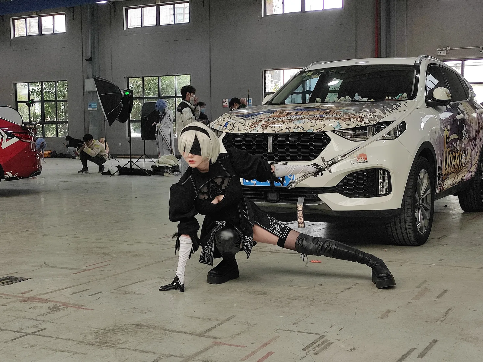 Cosplay of 2B (2023 CS Exhibition, Hangzhou)
