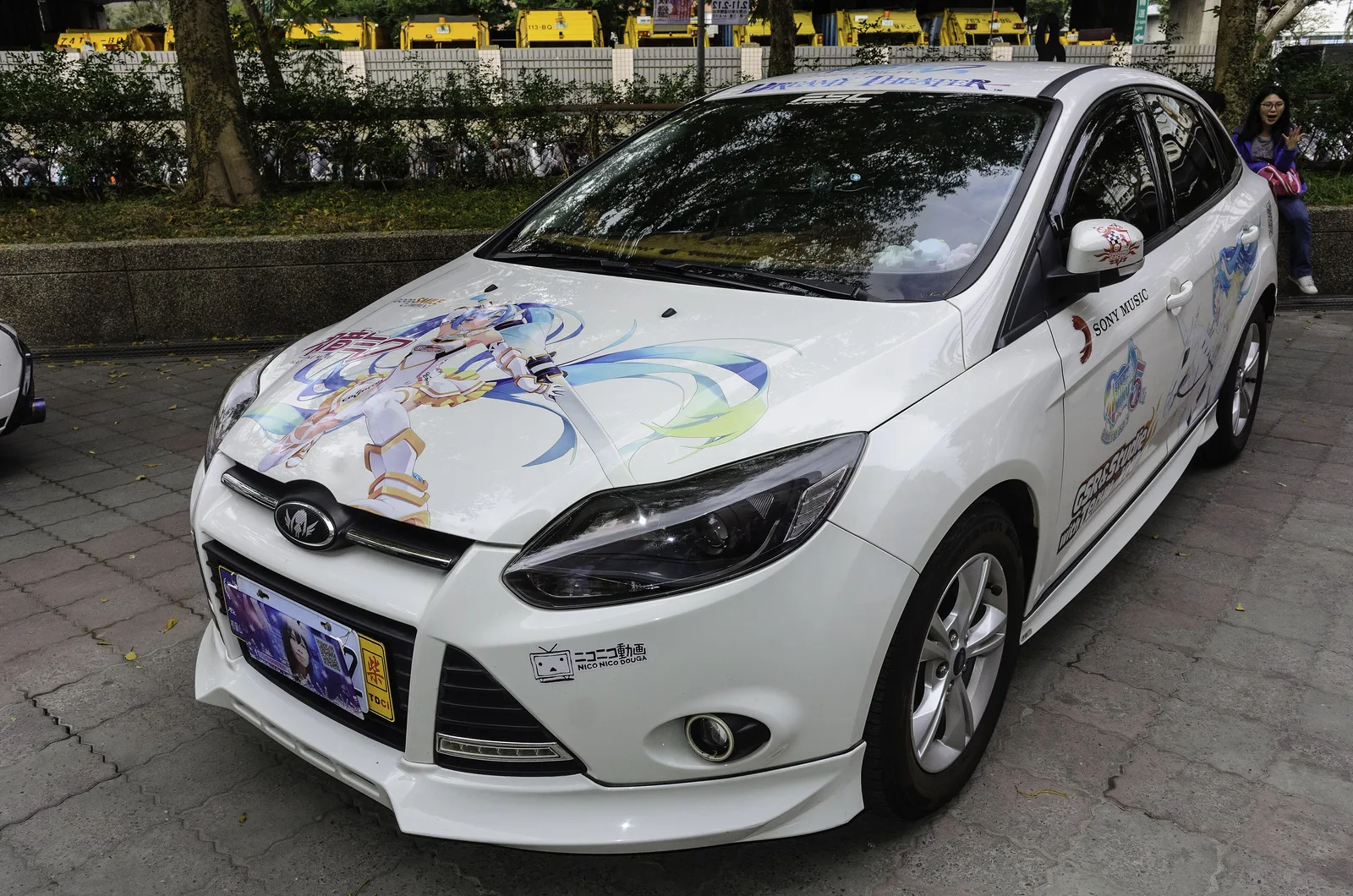 Hatsune Miku itasha, Goodsmile Racing at CWT45 20170205b