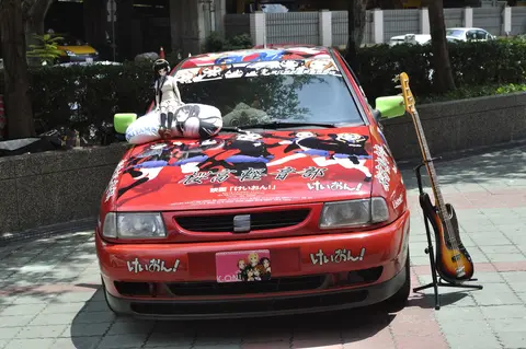 K-On! itasha head at FF18 20110731a