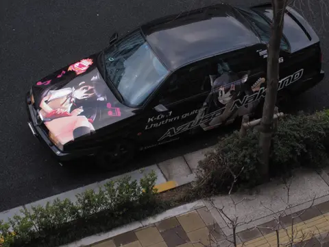 Azusa Nakano Alfa Romeo itasha in Japan 20120311