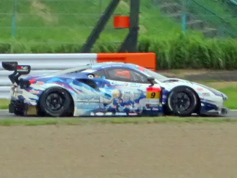 No.9 PACIFIC hololive NAC Ferrari at 2022 Fujimaki Group Suzuka GT 450km (4)