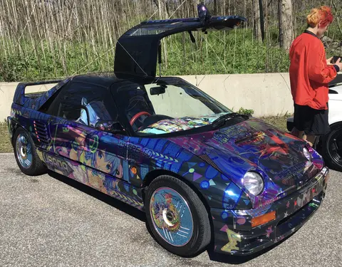 Itasha Autozam AZ-1