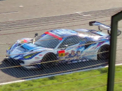 No.9 PACIFIC hololive NAC Ferrari after 2022 Takanoko no Hotel Suzuka GT 300km