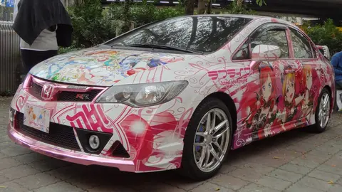 Honda itasha of Love Live! 20180303a