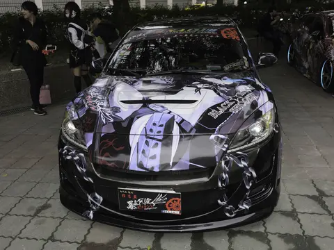 Black Rock Shooter's itasha 5672-YB head 20181208c