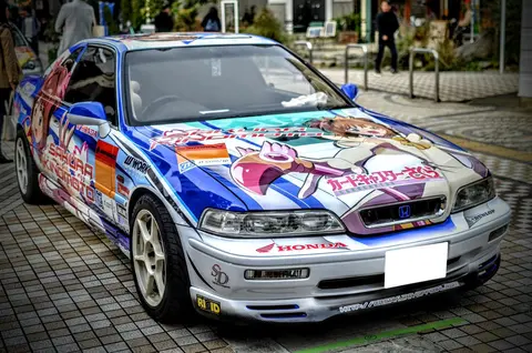 Sakura Kinomoto's Honda itasha 20181118