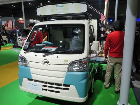 Osaka Auto Messe 2020 (34) - Daihatsu HIJET TRUCK HATSUNEMIKU MARCHE ver