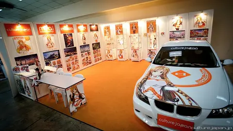 Culture Japan booth at Anime Festival Asia Malaysia 20120718