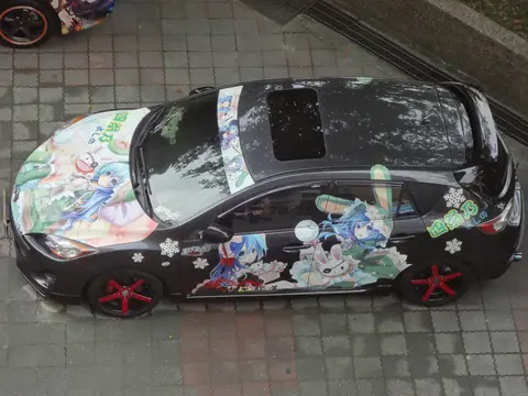 Yoshino's itasha, Date A Live 20181208c
