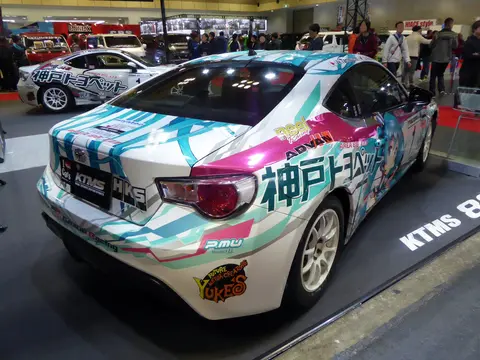 Osaka Auto Messe 2016 (93) - No.1 GSR HATSUNEMIKU KOBE TOYOPET 86