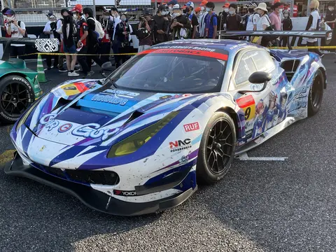 No.9 PACIFIC hololive NAC Ferrari after 2022 Takanoko no Hotel Suzuka GT 300km (2)